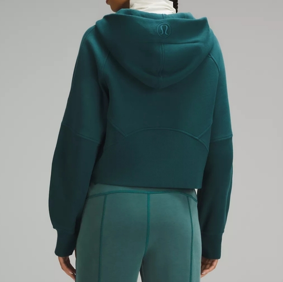 Lululemon Scuba Full Zip Oversized Hoodie in Green Jasper size M/L - Picture 3 of 17